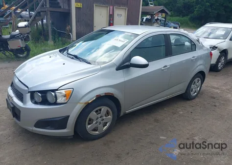 2013 Chevrolet Sonic Ls Auto from USA, damaged, VIN 1G1JA5SG3D4124232
